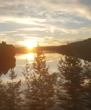 Reise mit dem Nachtzug durch Schweden
